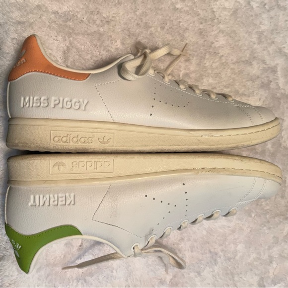 adidas Disney x Stan Smith Miss Piggy & Kermit Size 11.5 - Picture 8 of 14